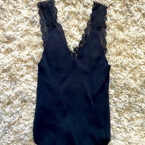 Black Lace Body Suit